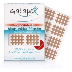 Gatapex Gittertape Akupunktur-Pflaster, Typ A, 2,7 X 2,1cm, Größe S, Extra Sensitiv, 160 Strips