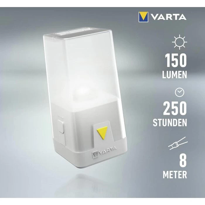 Varta Campinglampe Outdoor Ambiance L10 LED, 150 Lumen, Dimmbar, RGB, Spritzwassergeschützt – Bild 6