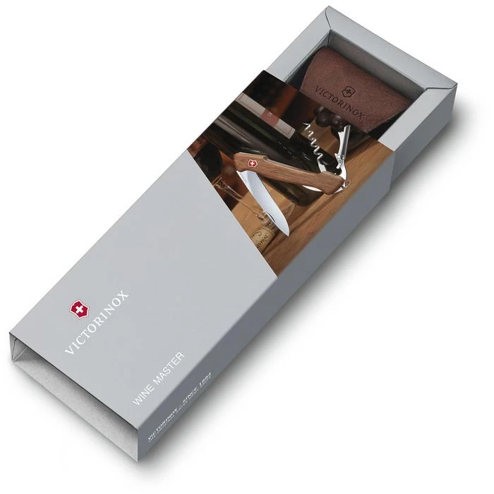 Victorinox Taschenmesser Wine Master 0.9701.64, Holzgriff, Olivenholz, 6 Funktionen â Bild 6