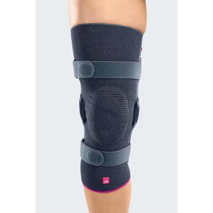 Medi Kniebandage Genumedi Pro Knieorthese, Silber, Mit Silikonring, Größe I – Bild 5