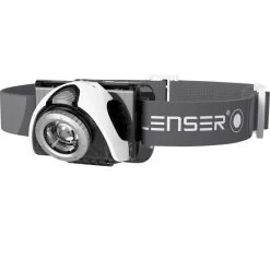 Ledlenser Stirnlampe SEO 5 Grau, 180 Lumen, Mit Rotlicht, Wasserdicht