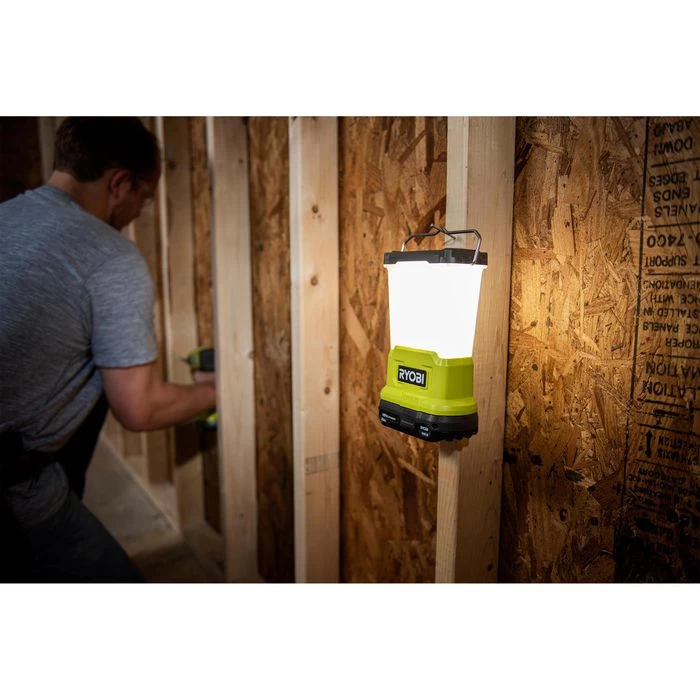 Ryobi Campinglampe RLL18-0 One+ LED, 850 Lm, 18V Akku, Dimmbar, Powerbank â Bild 7