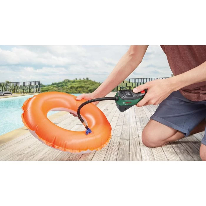Bosch Luftpumpe EasyPump 0603947000, Akkupumpe Mit Echtzeitmessung & Autostopp-Funktion â Bild 3