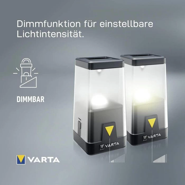 Varta Campinglampe Outdoor Ambiance L30RH LED, 500 Lumen, Akku, Dimmbar, RGB, Powerbank â Bild 3