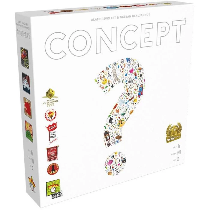 Asmodee Brettspiel 692193 Concept, Ab 10 Jahre, 4-12 Spieler