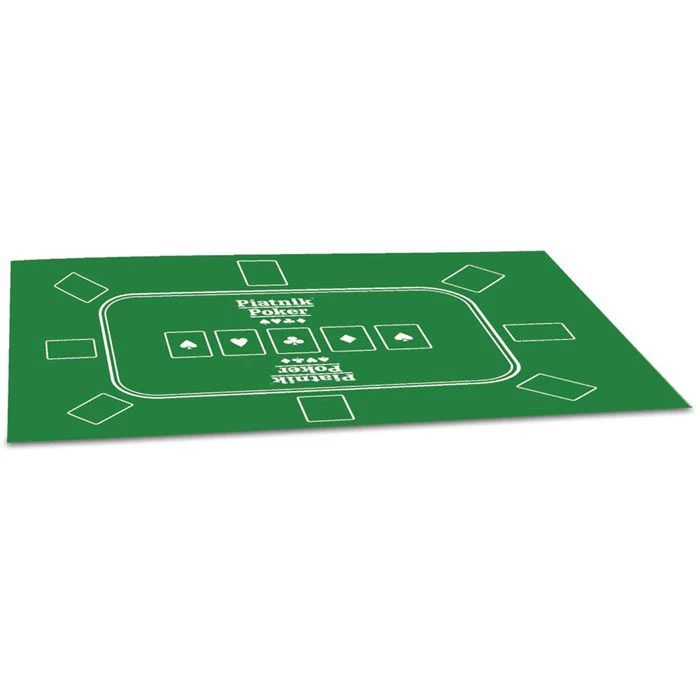 Piatnik Pokermatte 30963, 60 X 90 Cm, Rechteckig, 8 Spieler, Grün