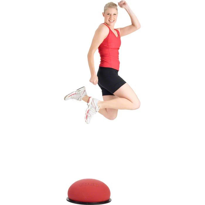 Togu Balance-Ball Jumper, Mit Trampolineffekt, Ø 52 Cm, Rot – Bild 2