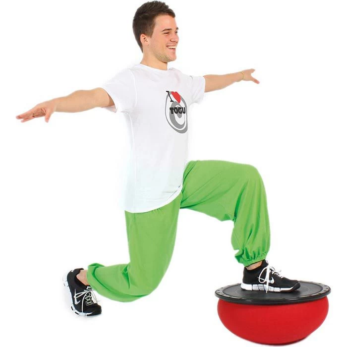 Togu Balance-Ball Jumper Pro, Mit Trampolineffekt, Ø 52 Cm, Rot – Bild 4