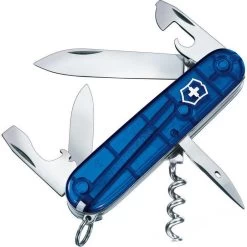 Victorinox Taschenmesser Spartan 1.3603.T2, Blau Transparent, 12 Funktionen