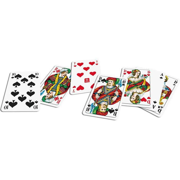 ASS Spielkarten Altenburger 70006 Skat, 32 Karten, Leinen, Französisches Bild – Bild 3