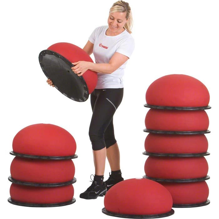 Togu Balance-Ball Jumper Mini, Mit Trampolineffekt, Ø 36 Cm, Rot – Bild 4
