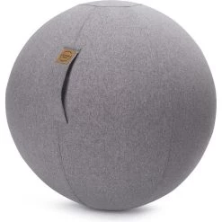 Sitting-Ball Sitzball FELT, Filzoptik, Grau