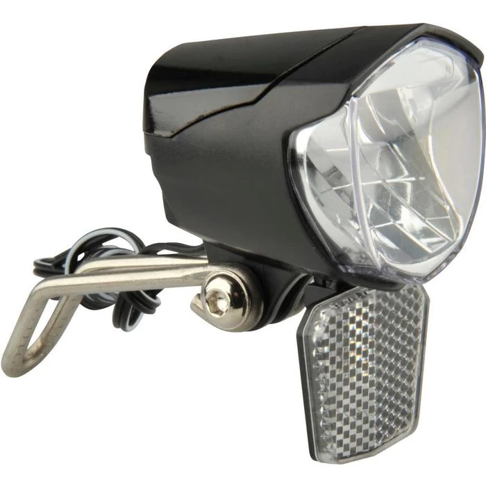Fischer-MTS Fahrradbeleuchtung 85355, Frontlicht, LED, Dynamoscheinwerfer, 70 Lux, Vorne