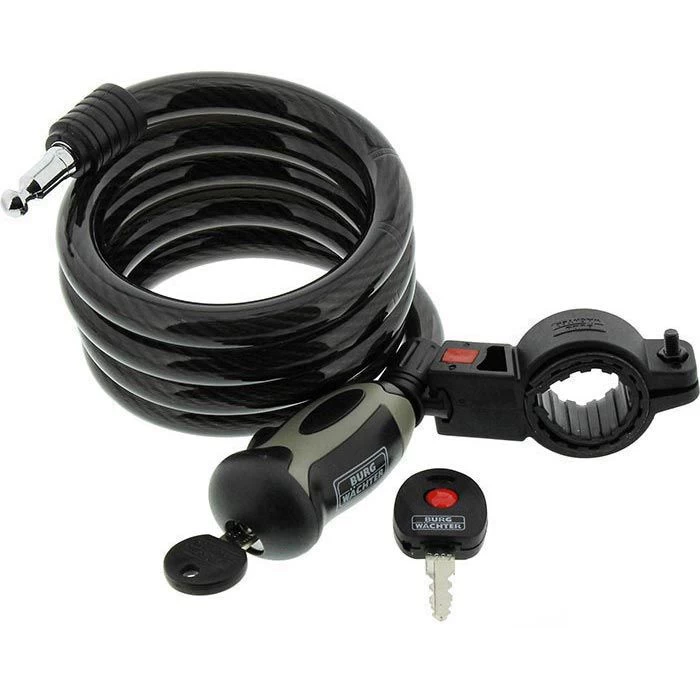 Burg Wächter Burg-Wächter Fahrradschloss 1345 150 L, Kabelschloss, Länge 150cm, Farbig Sortiert