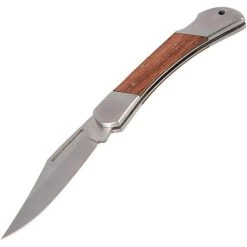 Silverline Klappmesser 365642, Klingenlänge 7,5 Cm, Holzgriff