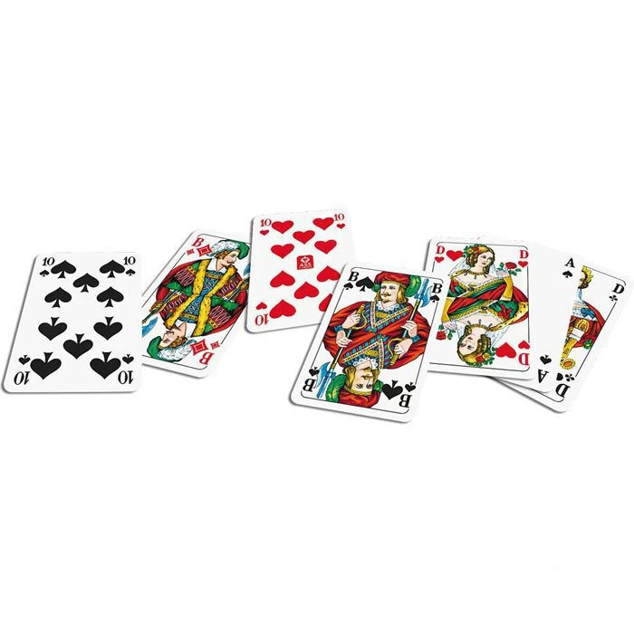 ASS Spielkarten Altenburger 70023 Doppelkopf, 50 Karten, Papier, Französisches Bild – Bild 3