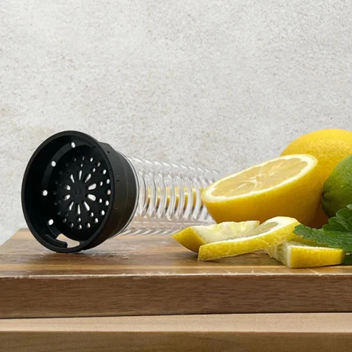 720DGREE Trinkflasche UberBottle Stone Gray, 0,65 L, Kunststoff, Grau – Bild 2