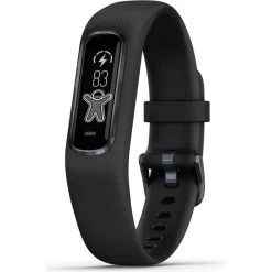 Garmin Fitness-Tracker Vivosmart 4 Schwarz L, Pulsmessung, OLED, Wasserdicht