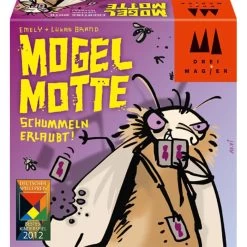 Schmidt Spiele Schmidt-Spiele Kartenspiel 40862 Mogel Motte, Drei Magier Spiel, Ab 7 Jahre, 3-5 Spieler