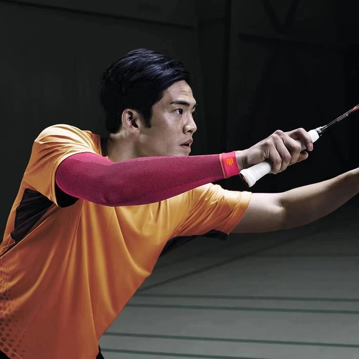 Bauerfeind Armling Sports Compression Sleeves Arm, Gr. XL (lang), Pink, Beidseitig Tragbar, 2 Stück – Bild 4