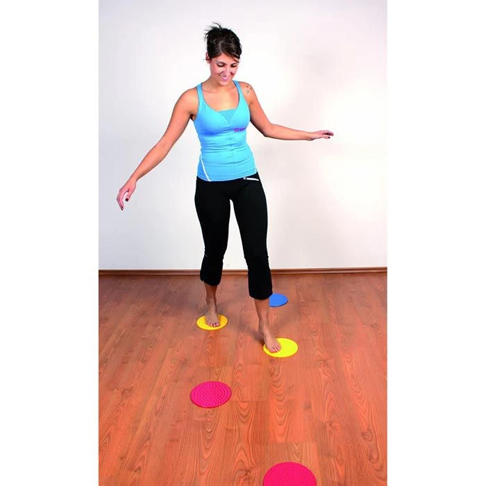 Togu Balance-Pad Senso Blau, Ø 16 Cm, Reflexzonenmassage, 2 Stück – Bild 2