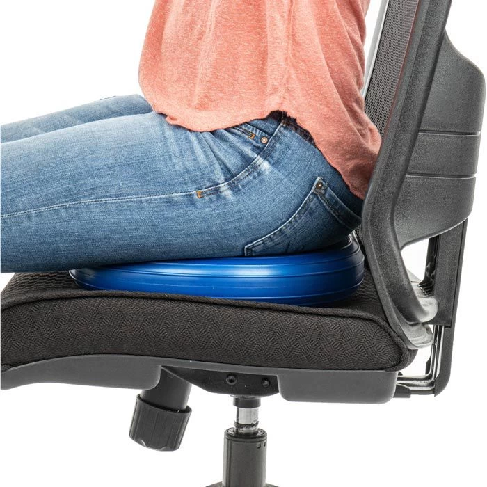 Bad-Company Balancekissen Air Pad, Ø 34 Cm, Blau – Bild 2