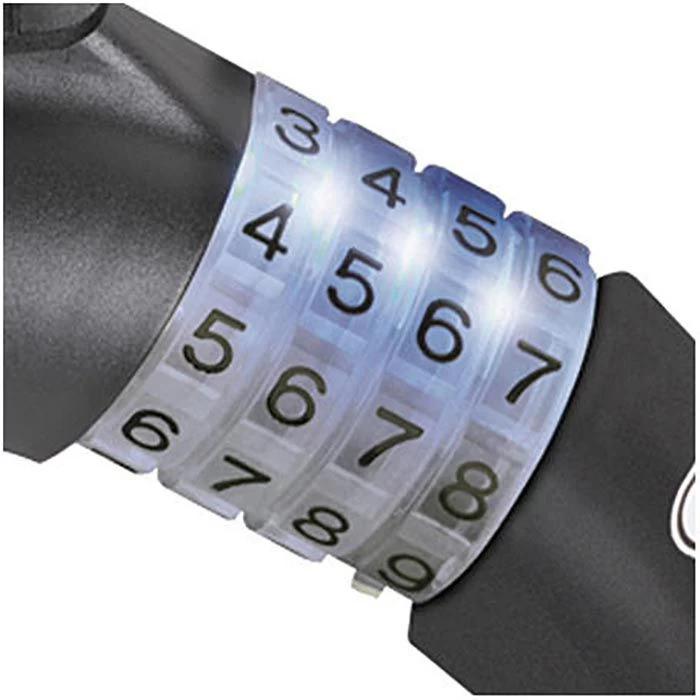 Abus Fahrradschloss Raydo Pro Steel-O-Flex 1460/85, Kabelschloss, LĂ€nge 85cm, Sicherheitslevel 6 â Bild 3