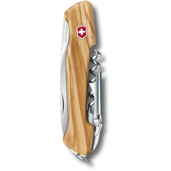 Victorinox Taschenmesser Wine Master 0.9701.64, Holzgriff, Olivenholz, 6 Funktionen â Bild 2