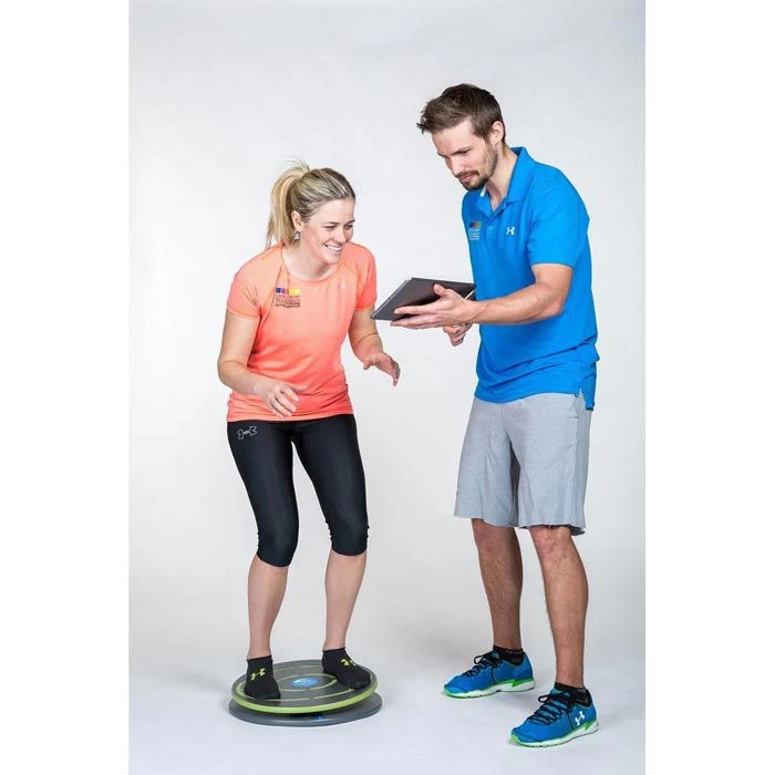 MFT Balance-Board Challenge Disc 2.0, Ø 40 Cm, Grün-grau, Bluetooth – Bild 2