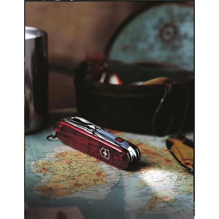 Victorinox Taschenmesser Spartan Lite 1.7804.T, Rot Transparent, 15 Funktionen – Bild 2