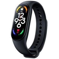 Xiaomi Fitness-Tracker Mi Band 7 Schwarz, Puls- Und SpO2-Messung, AMOLED, Wasserdicht