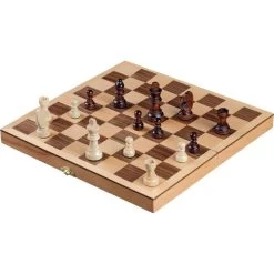 Philos Brettspiel 2708 Schach, In Holzkassette, Ab 6 Jahre, 2 Spieler