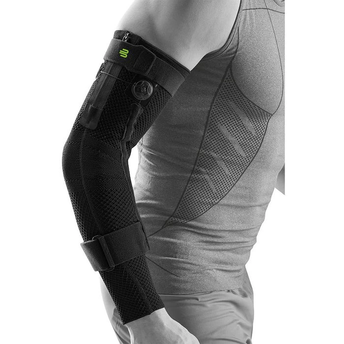 Bauerfeind Ellenbogenbandage Sports Elbow Brace, Für Links & Rechts, Schwarz, Größe XL – Bild 2