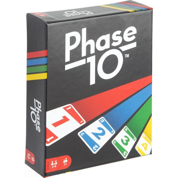 Phase 10 Kartenspiel Von Mattel, Ab 7 Jahre, 2-6 Spieler