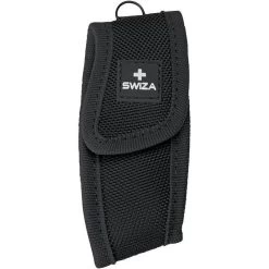 SWIZA Gürteletui Für Taschenmesser, Aus Nylon, Mit Klettverschluss, Schwarz