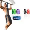 ActiveVikings Fitnessband Pull-Up, 1m, Mittlerer Widerstand, Blau, Loop