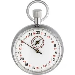 TFA Stoppuhr 38.1021 Mechanisch, Kronenstopper, Silber