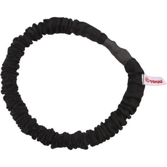 Togu Fitnessband Theragym Tube, 35cm, Extra Starker Widerstand, Schwarz, Loop