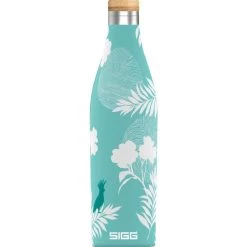 SIGG Trinkflasche Meridian Sumatra Birds, 0,5 L, Edelstahl, Türkis