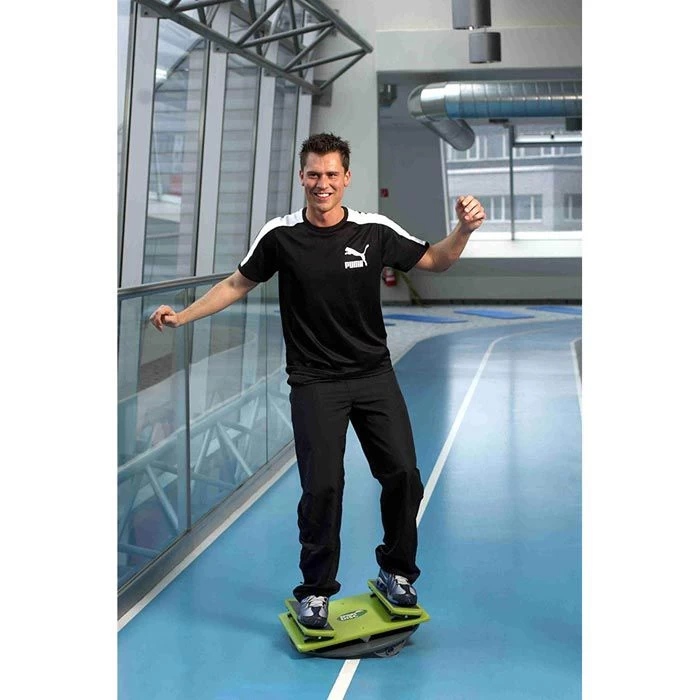 MFT Balance-Board Sport Disc, Ø 50 Cm, Grün-grau – Bild 2