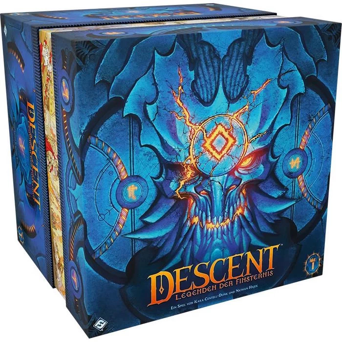 Asmodee Brettspiel FFGD1500 Descent, Legenden Der Finsternis, Ab 14 Jahre, 1-4 Spieler