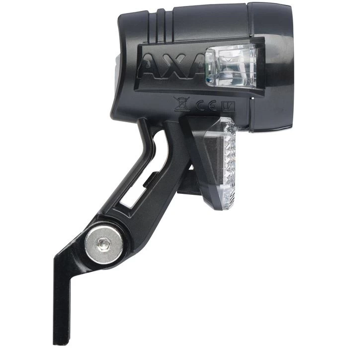 AXA Fahrradbeleuchtung Blueline 30 Switch, Frontlicht, Dynamoscheinwerfer, 30 Lux, Vorne – Bild 4