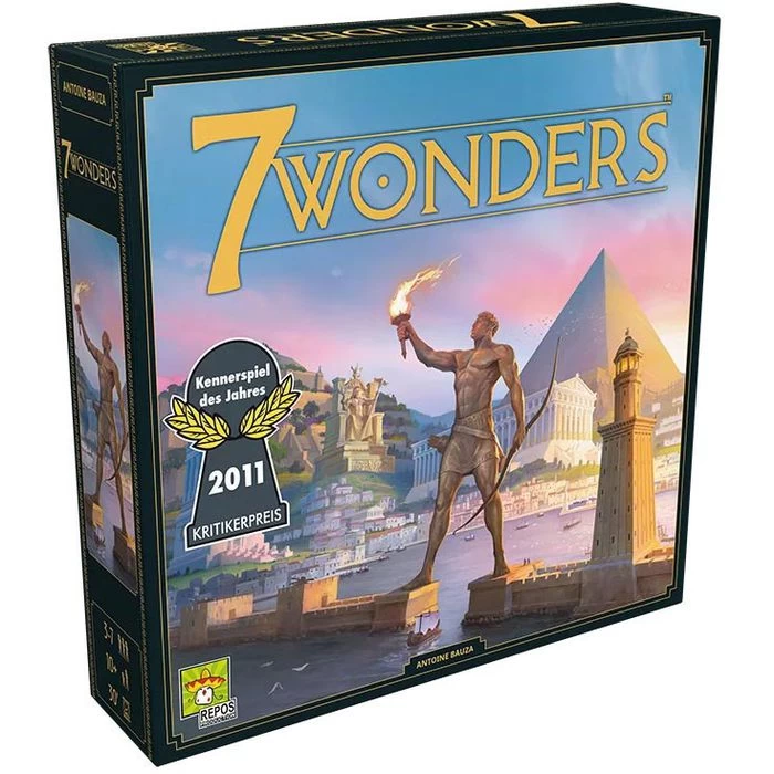 Asmodee Kartenspiel Repos Production 7 Wonders, Ab 10 Jahre, 3-7 Spieler