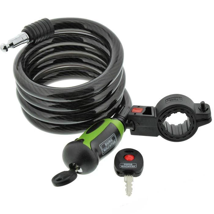 Burg Wächter Burg-Wächter Fahrradschloss 1345 150 L, Kabelschloss, Länge 150cm, Farbig Sortiert – Bild 2