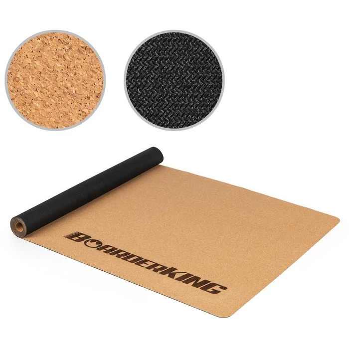 BoarderKING Balance-Board Indoorboard Classic, Set, 75x27x5 Cm, Inkl. Rolle & Bodenmatte, Beach â Bild 5