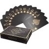 Bullets Spielkarten BG-KA-0009 Black Edition Poker, 54 Karten, Plastik, Anglo-Amerikanisches Bild