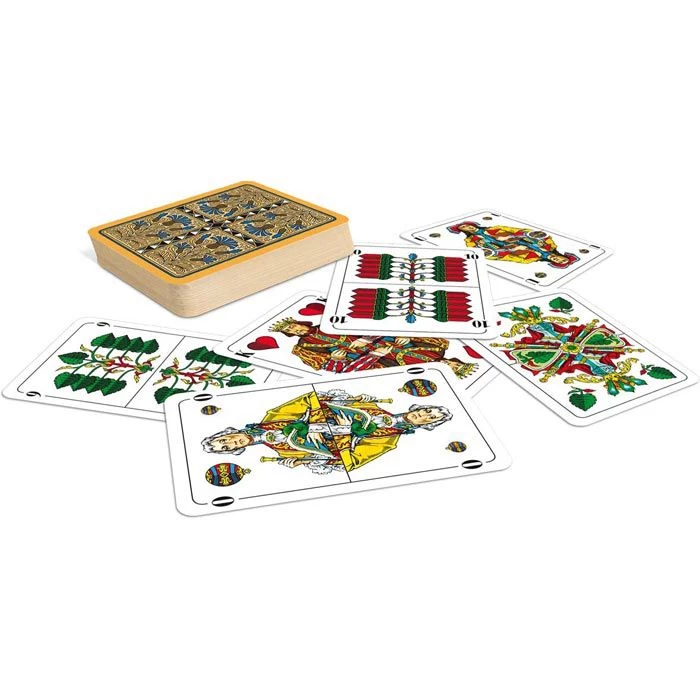 ASS Spielkarten Altenburger 22570024 Doppelkopf, 50 Karten, Papier, Deutsches Bild, Kornblume – Bild 2