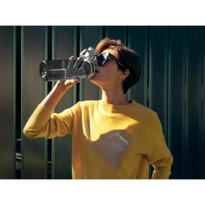 SIGG Trinkflasche Total Color Anthracite, 1 L, Kunststoff, Grau – Bild 2