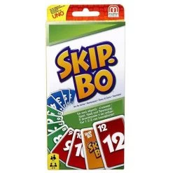 Skip-Bo Kartenspiel Von Mattel, Ab 7 Jahre, 2-6 Spieler
