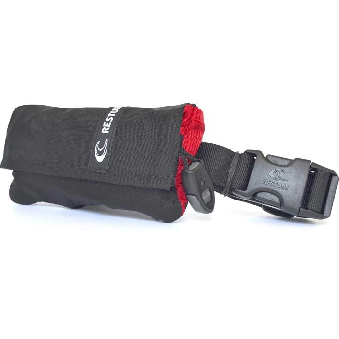 RESTUBE Schwimmboje Classic RT-00202-CR, Für Kinder Und Erwachsene, Schwarz/rot – Bild 5